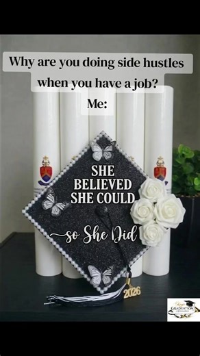 The goal is to beat #poverty #graduation #trending #shebelievedshecouldsoshedid