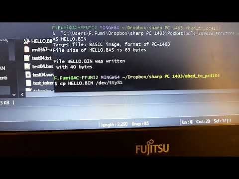 Sending file using serial port