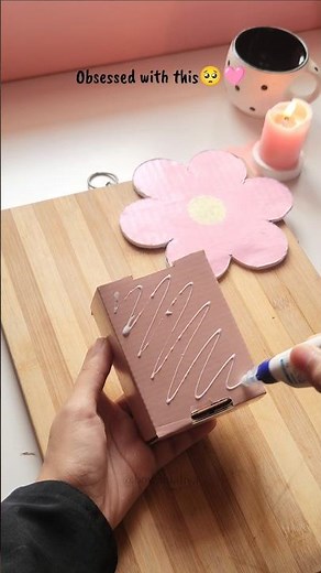 Why is this so adorable 😭💗.DIY Best out of Waste
