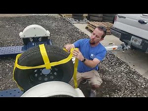 using a master dolly trailer straps demo at best trailers