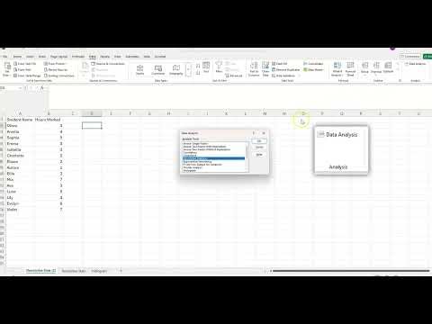 How to Calculate Descriptive Statistics with Data Analysis Toolpak