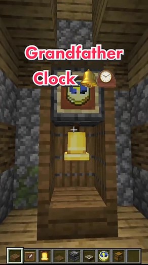 Building a Grandfather Clock in Minecraft