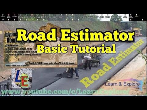Road Estimator Tutorial: Basic & Advanced | How to Make Road Cross section
