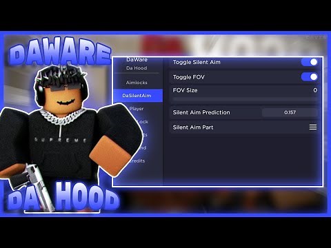 [NEW] BEST Roblox DA HOOD Script GUI - Silent Aim, Anti Lock & More!