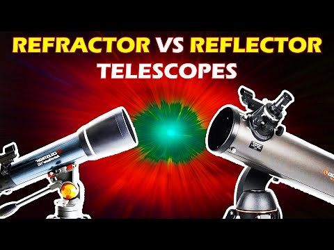 Refractor vs Reflector telescope explained for beginners