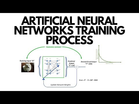 Artificial Neural Networks Training and Testing Process