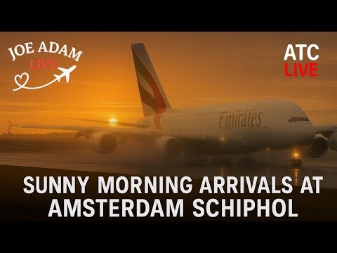 🔴 LIVE: Crosswind Landings at Amsterdam Schiphol | Dec 13, 2025