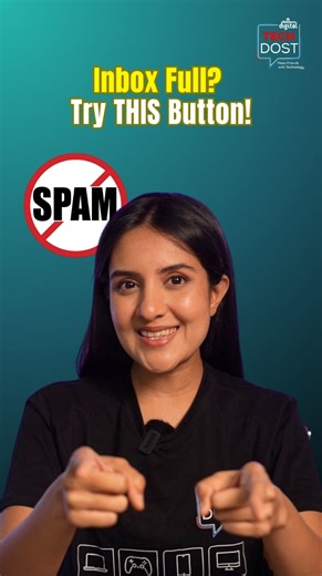 Reliance Digital on Instagram: "Ever wondered why spam mails rarely make it to your inbox? Gmail uses smart filters to detect suspicious links, fake offers, and scam patterns automatically. Your Tech Dost explains how your inbox stays clean — without you lifting a finger. [Reliance Digital, Tech Dost, Gmail, Spam, Hacks]"
