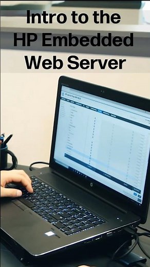Intro to the HP Embedded Web Server #shorts