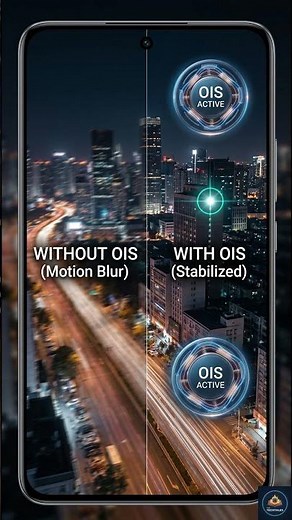 The "Floating" Camera Inside Your Phone! 📸 - OIS #oiscamera #techexplained #technology #camera