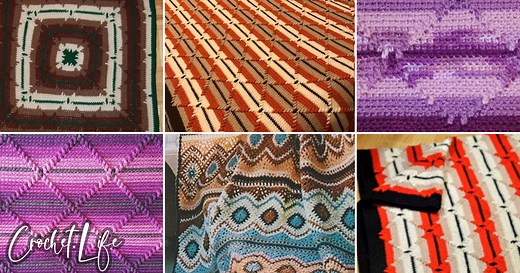 12 Beautiful Navajo Diamond Crochet Patterns