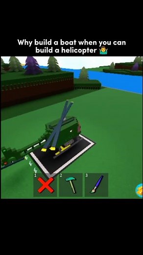 Helicopter 🚁 | Build A Boat For Treasure ⚓
