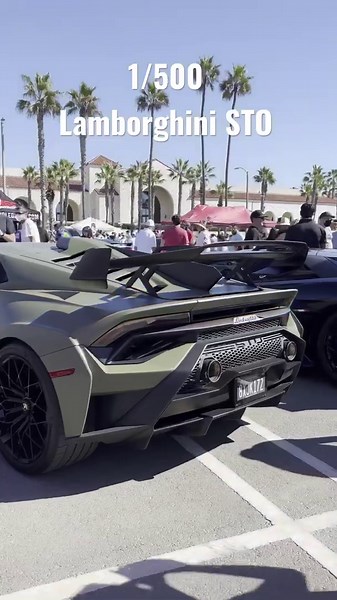 Super rare 2021 Lamborghini Huracán STO