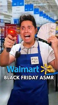ASMR Black Friday Walmart Shopping Spree