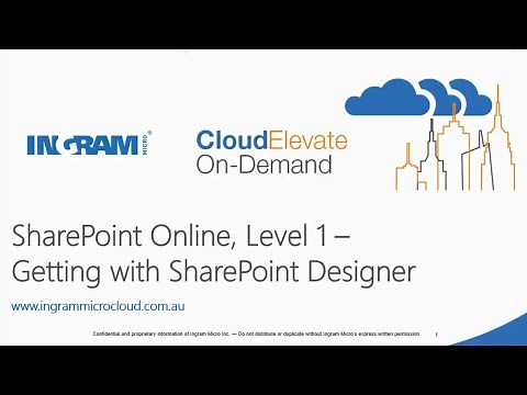 Getting Started With SharePoint Designer