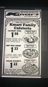 What’s on the Menu: Kmart Cafeteria