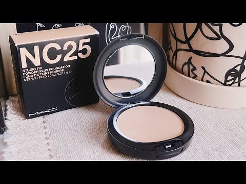 MAC Studio Fix Powder Plus Foundation (NC25) Review
