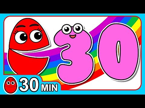 "Count to 30" Numbers Songs & More | Learn Counting from 1 to 30 | Number Rhymes For Children