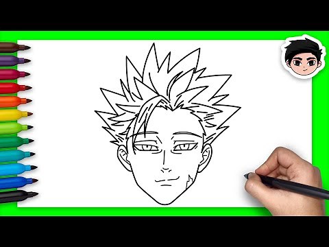 How To Draw Ban | The Seven Deadly Sins - Easy Step By Step