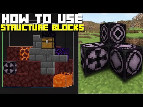 How to use Structure Blocks in Minecraft Bedrock