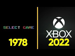 Evolution of Startup Screen on Video Games Consoles (1978 - 2022)