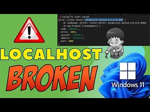 Microsoft’s Latest Update BREAKS Localhost! | Fix Windows 11 KB5066835 Error Fast