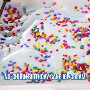 6.6M views · 16K reactions | Birthday cake ice cream that you don't need a slow cooker to make! This has been the most popular recipe on my blog ever! | Spaceships and Laser Beams | Facebook