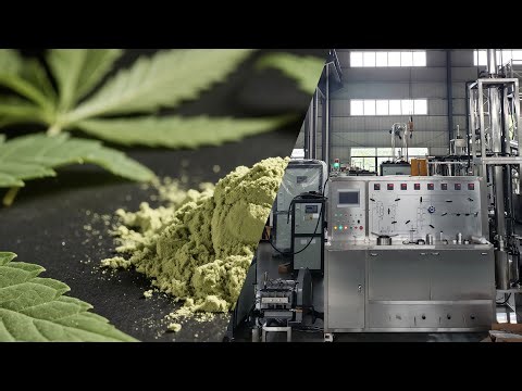 CBD Decarboxylation and Drying Process | Preparation for Supercritical CO2 Extraction