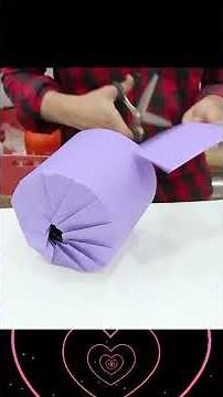 Round gift box wrapping easy tutorial