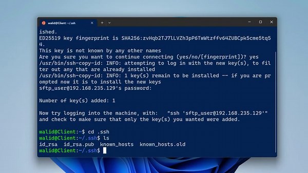 How to Create a New SFTP User in Ubuntu with a New SSH Key | LinuxSimply