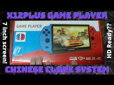 X12 Plus Game Player- Chinese Clone System. Part 1: Unboxing.