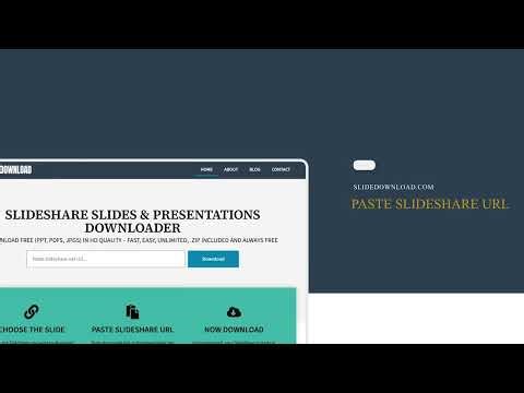 SLIDESHARE SLIDES & PRESENTATIONS DOWNLOADER