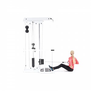 Single-Arm Cable Row and Rotation - Muscle & Fitness