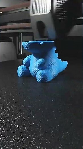 First print after the dreaded #XS2060 error I've been having for 2 days. #creality3d #3dprinting
