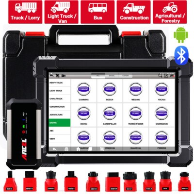 ANCEL X7HD Heavy Duty Truck Diagnostic Scanner Scan Tool OBD2 Coding Progrmming  | eBay
