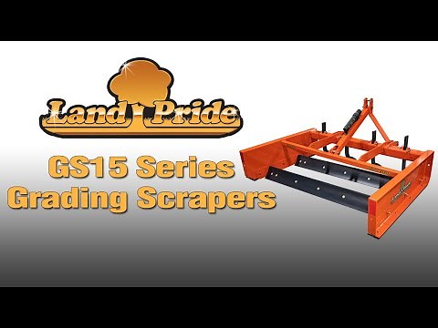 Land Pride GS15 Series Grading Scraper