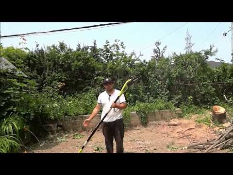 How To Use A Pole Saw-DIY Tree Cutting