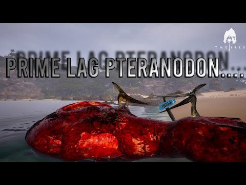 You Won’t Believe How LAGGY This Was... But I Still Made It! 🦅 | The Isle #TheIsle #Pteranodon