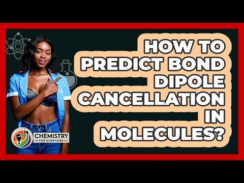 How To Predict Bond Dipole Cancellation In Molecules?
