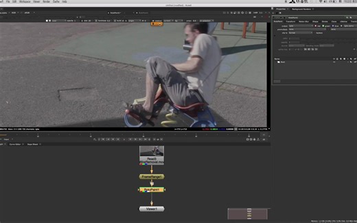 Nuke rotopaint擦除教程