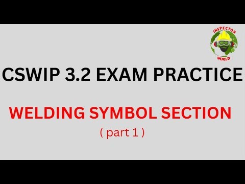 Welding symbol (Part 1) - Preparation Exam CSWIP 3.2 Senior Welding Inspector