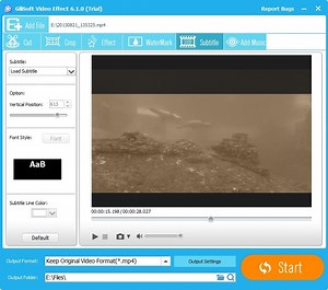 How to use gilisoft video editor