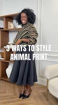 3 Ways To Style Animal Print 🐆
