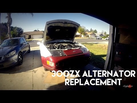 300zx Alternator Replacement
