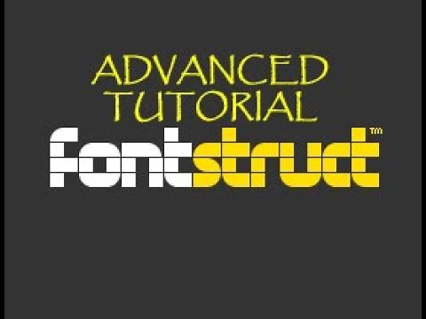 Fontstruct Advanced Tutorial