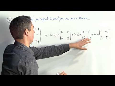 Exercice 1 (Déterminants) [06885]