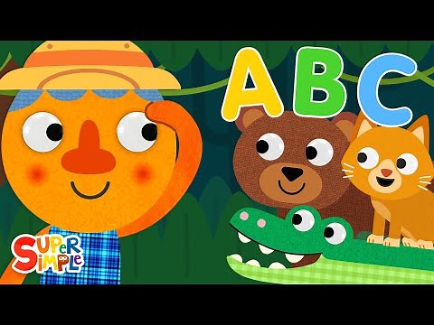 Sing The Animal Alphabet | Learn an animal for each letter! | Super Simple ABCs