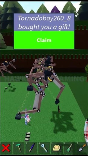 Roblox Build a Boat for Treasure! Insane Server! looks like a Walking Mech Factory! #babft #roblox
