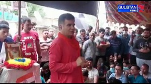 38K views · 545 reactions | J&K BJP President Ravinder Raina visits Rahul Bhatt's residence in Budgam | Gulistan News Channel | Facebook