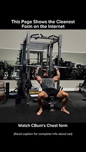 30K reactions · 309 shares | Perfect form of Incline barbell Chest...